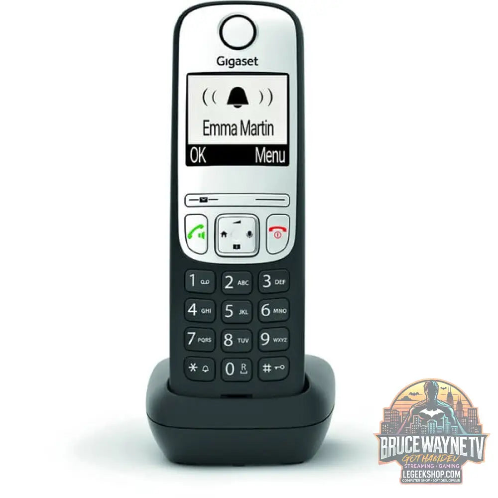 Gigaset A690HX, Mobilteil noir/argent - Gigaset - vue 2