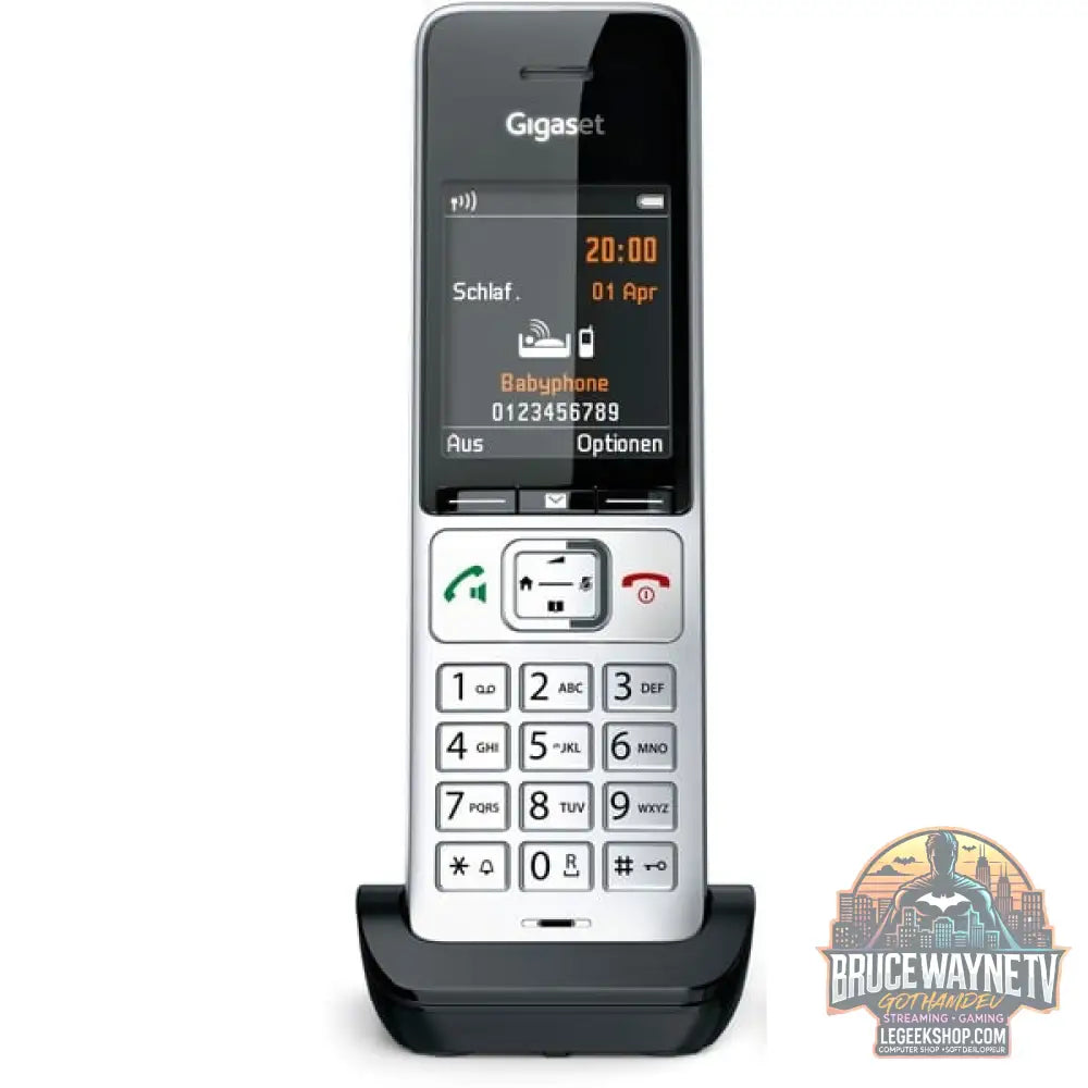 Gigaset COMFORT 500HX, Mobilteil argent/noir - Gigaset - vue 2