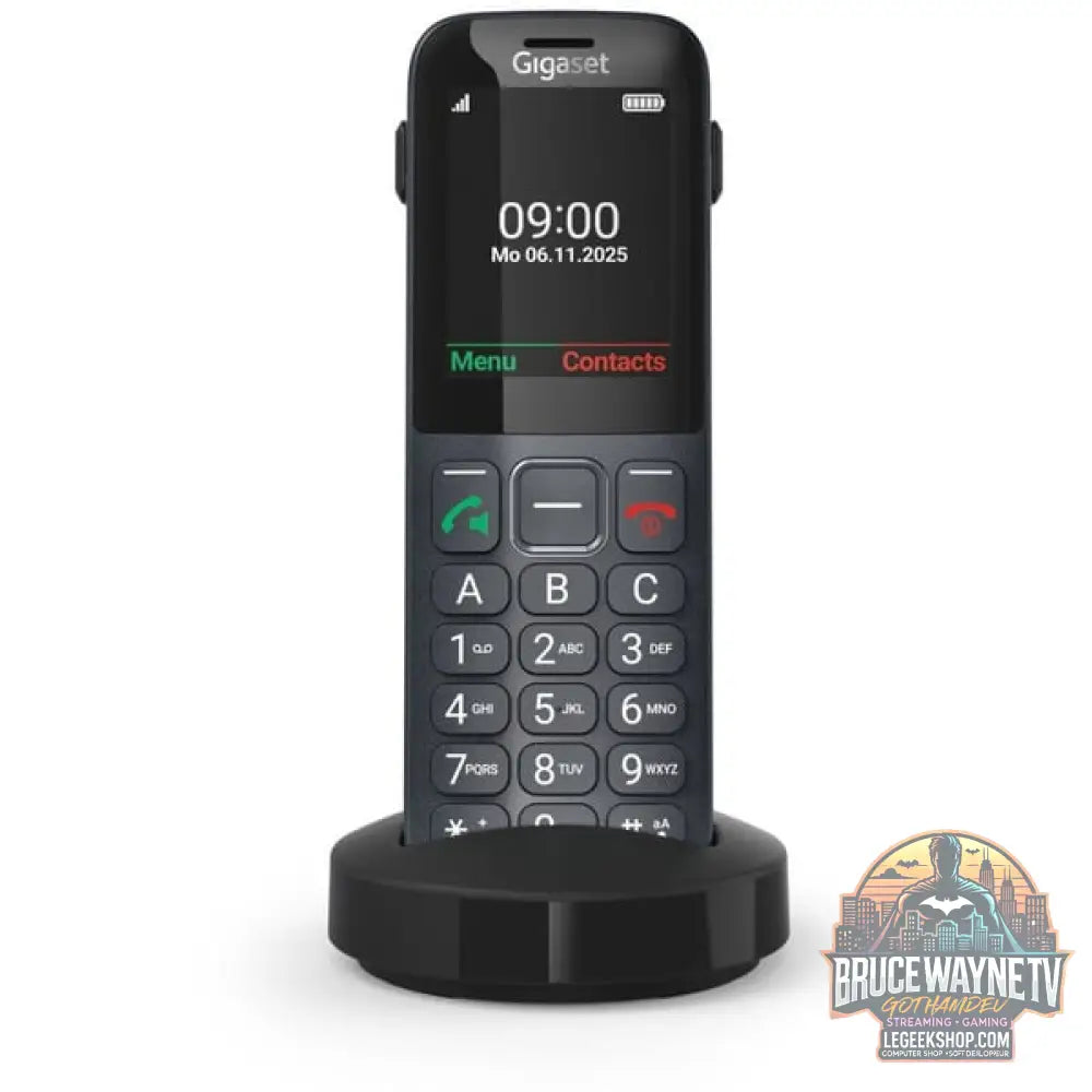 Gigaset Comfort 600 SIM, Mobilteil dunkelargent - Gigaset - vue 2