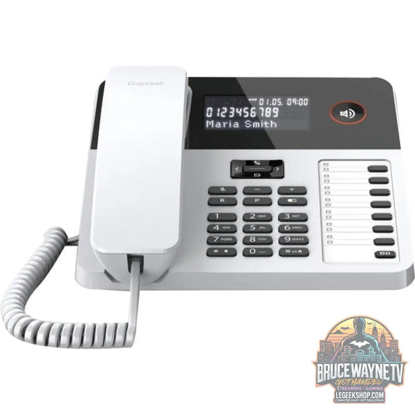 Gigaset DESK 600, analoges Telefon blanc - Gigaset