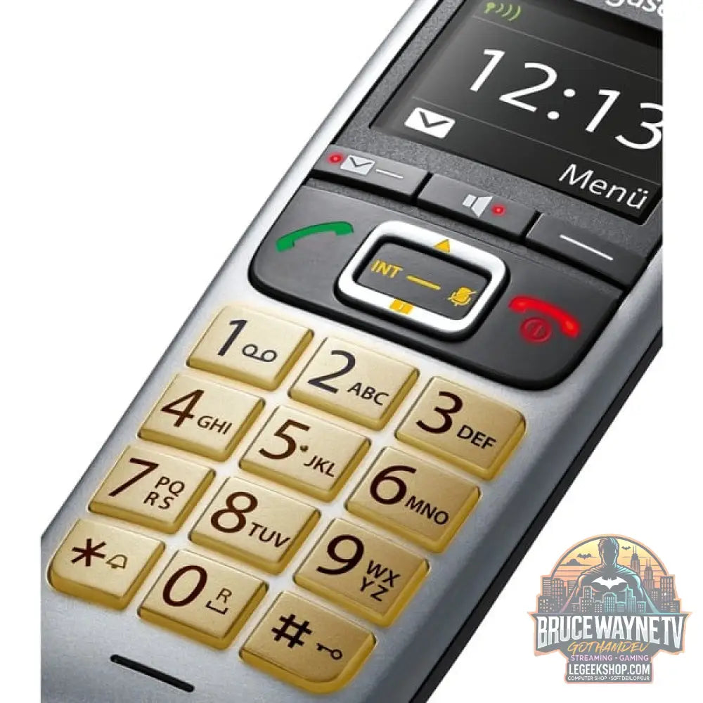 Gigaset E560, analoges Telefon gris - Gigaset - vue 4