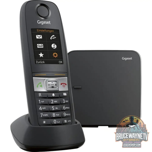 Gigaset E630, analoges Telefon noir, ein Mobilteil - Gigaset