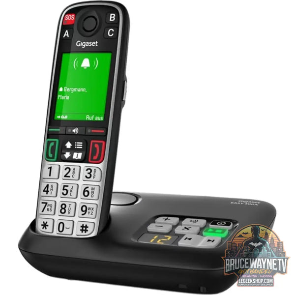 Gigaset EASY 500A, analoges Telefon noir/argent, avec Anrufbeantworter - Gigaset