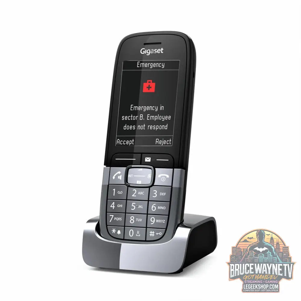 Gigaset SL850H PRO, Mobilteil dunkelargent/noir