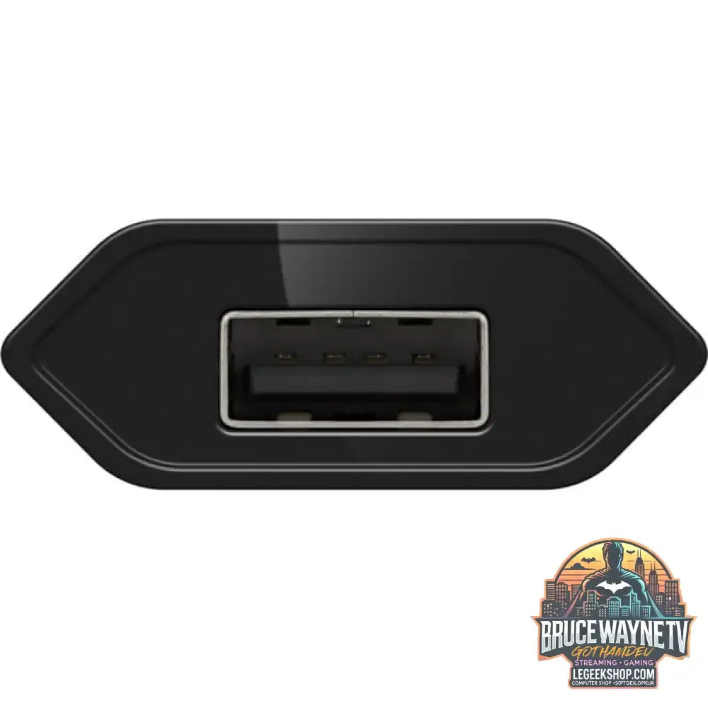 goobay USB-Ladegerät 1 A (5W) schwarz schwarz - goobay - vue 2