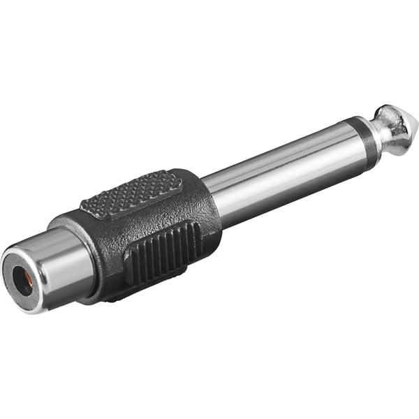 goobay Adapter jack 6,35mm -> Cinch Buchse - goobay