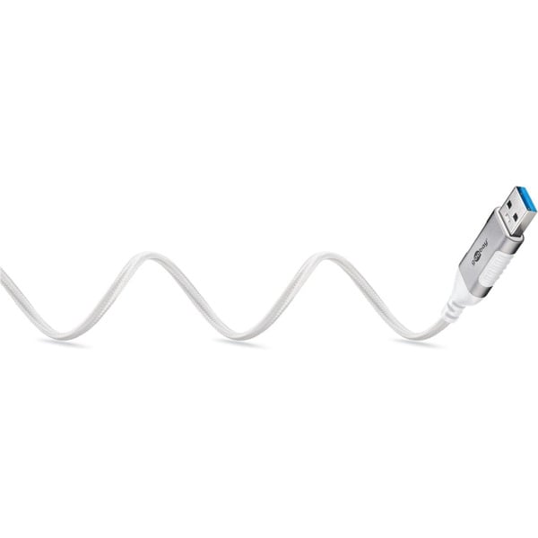 goobay Ethernet-Adapterkabel USB-A 3.2 Gen1 > RJ-45, Slim - goobay - vue 5