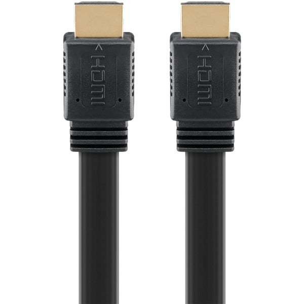 goobay High Speed HDMI 2.1 Flachkabel avec Ethernet 8K / 60 Hz - goobay