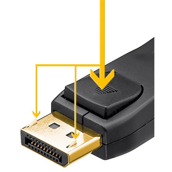 € 4,95 goobay câble DisplayPort 1.4 Stecker > DisplayPort Stecker - goobay - vue 3