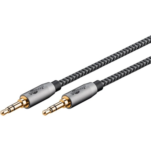goobay Plus Audio Verbindungskabel AUX 3,5mm stereo - goobay