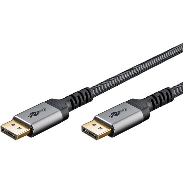 goobay Plus DisplayPort 1.4 câble, 8K @ 60Hz - goobay