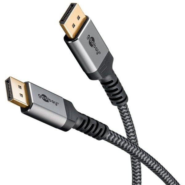 goobay Plus DisplayPort 1.4 câble, 8K @ 60Hz - goobay - vue 3