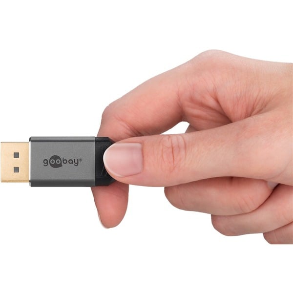 goobay Plus DisplayPort 1.4 câble, 8K @ 60Hz - goobay - vue 7