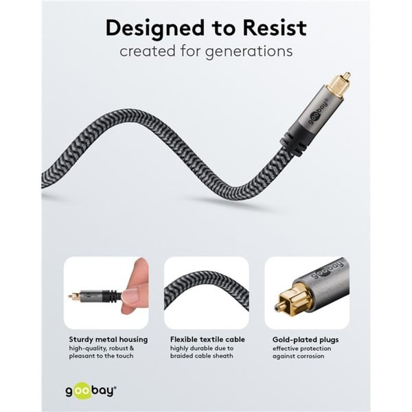 goobay Plus Toslink-câble - goobay - vue 6