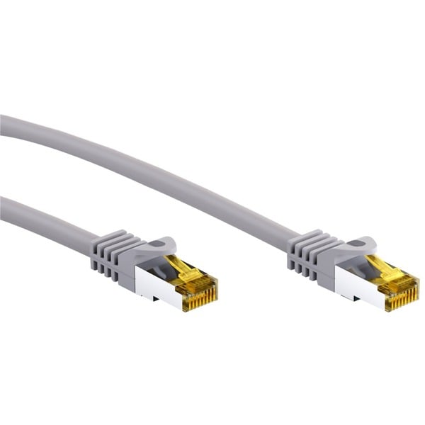 goobay RJ-45 Patchkabel Cat 6.a S/FTP (PiMF), avec Cat.7 Rohkabel - goobay