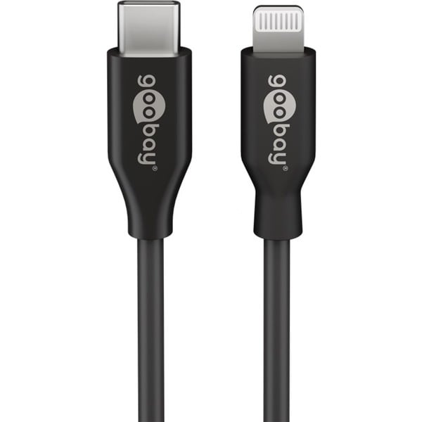 goobay USB 2.0 Adapterkabel, USB-C Stecker > Lightning Stecker - goobay