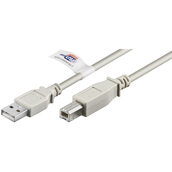 goobay USB 2.0 câble, USB-A Stecker > USB-B Stecker - goobay - vue 2