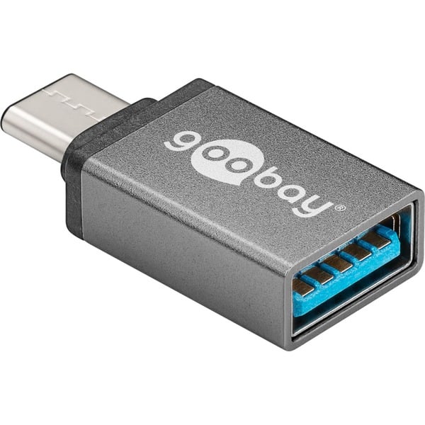 goobay USB 3.2 Gen 1 Adapter, USB-C Stecker > USB-A Buchse - goobay