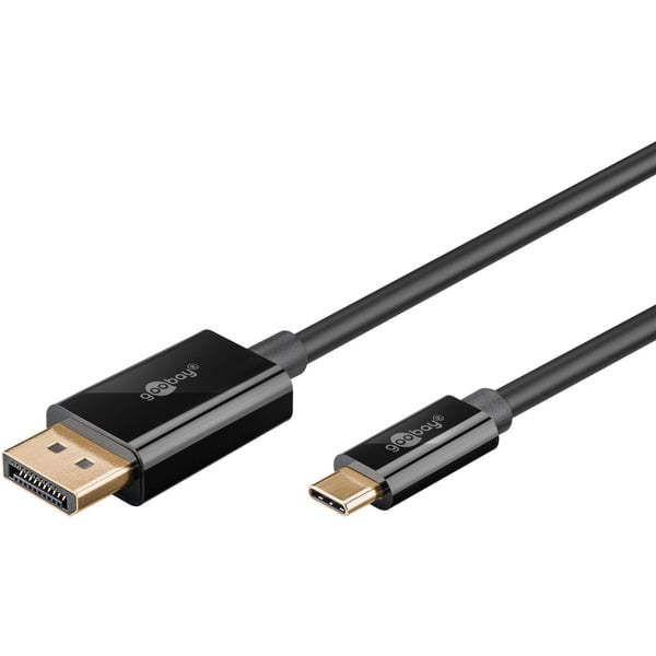 goobay USB Adapterkabel, USB-C Stecker > DisplayPort Stecker, 4K 60Hz - goobay - vue 2