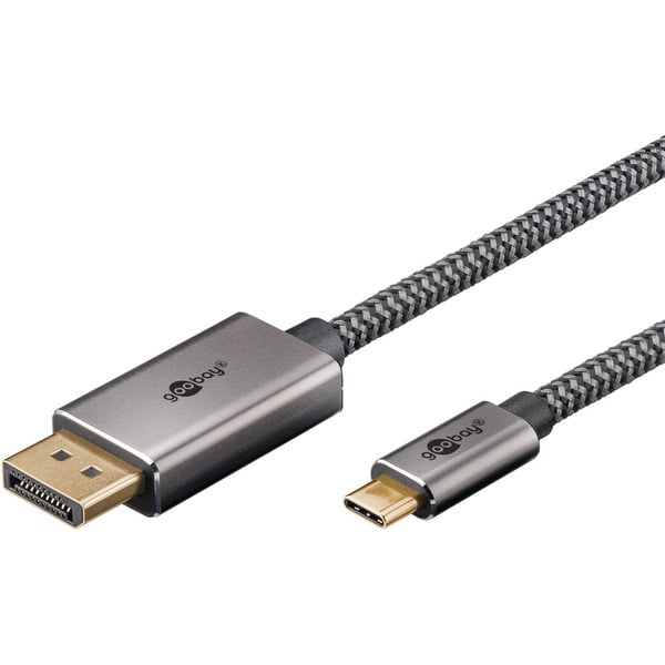 goobay USB Adapterkabel, USB-C Stecker > DisplayPort Stecker, 4K 60Hz - goobay - vue 2