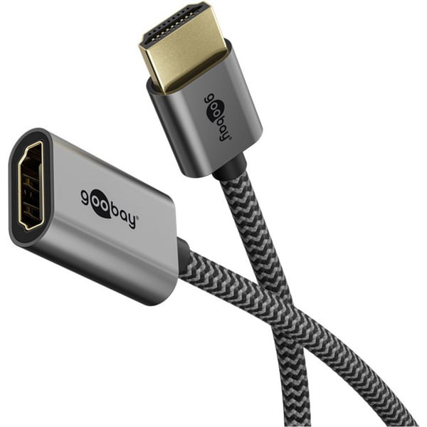 (€ 75,50 / 1 m) goobay Ultra High-Speed HDMI-Flexiadapter, câble - goobay - vue 2