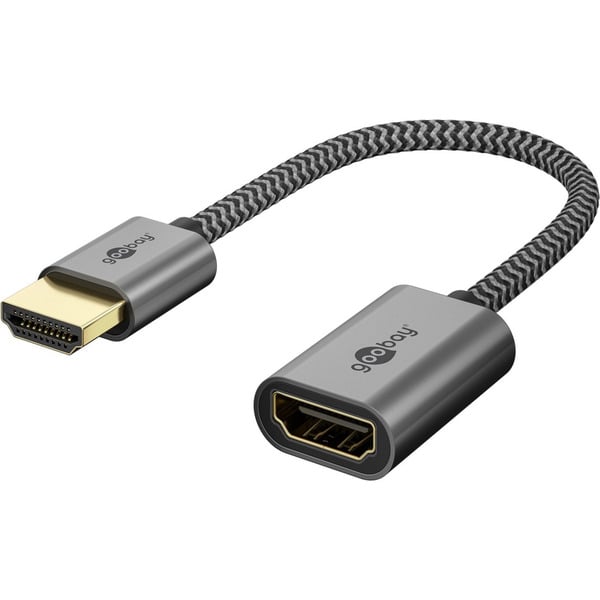 (€ 75,50 / 1 m) goobay Ultra High-Speed HDMI-Flexiadapter, câble - goobay - vue 3