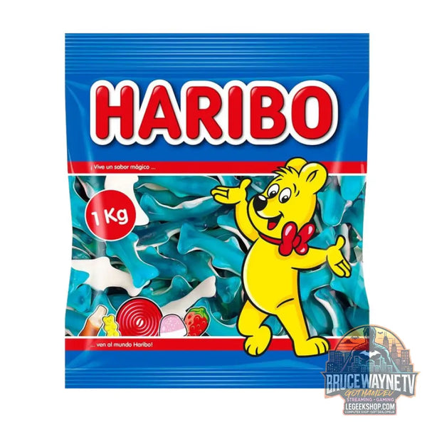 Haribo Dauphins bonbons gélifiés en forme de dauphin (Paquet de 1kg) - Snacks & boissons importés