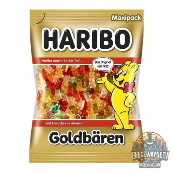 Haribo Oursons d’Or bonbons gélifiés au goût de fruits (Paquet de 1kg) - Snacks & boissons importés