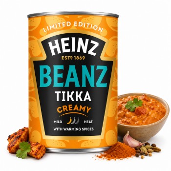 Heinz Beans Tikka Creamy 390 Gr x 12