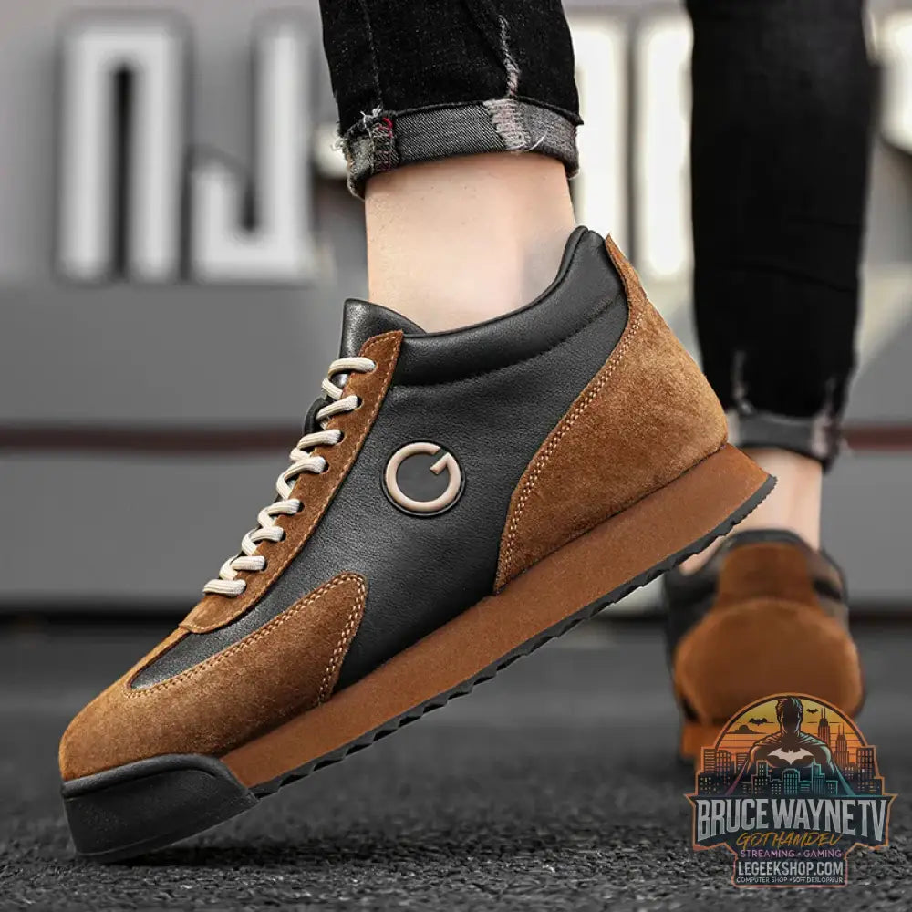 High Quality PU Leather Men’s Shoes 2025 Spring New Sports Low Price Factory Cheap Man Casual Sneaker Office Customize