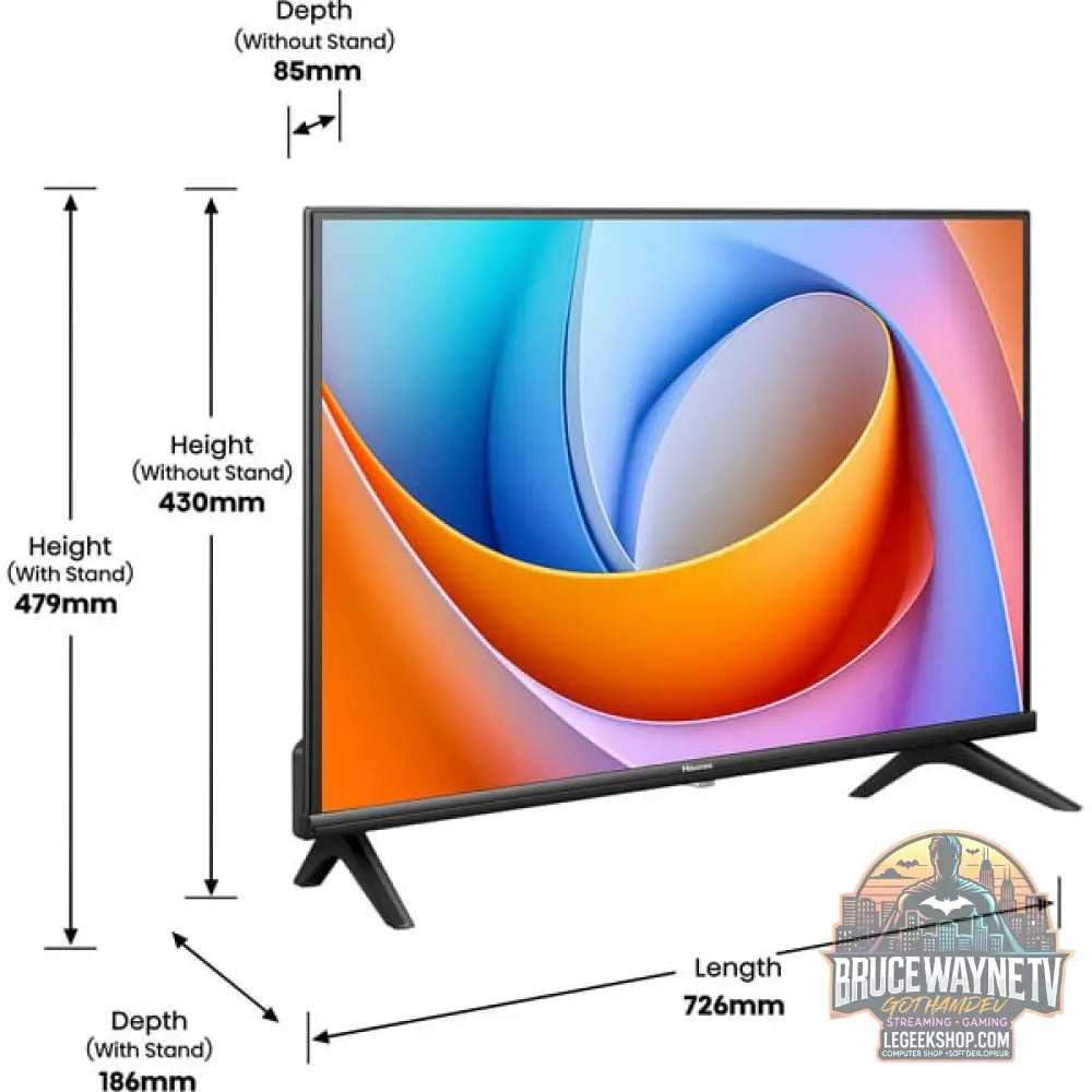Hisense 32E4QT, LED-Fernseher - Hisense - vue 8