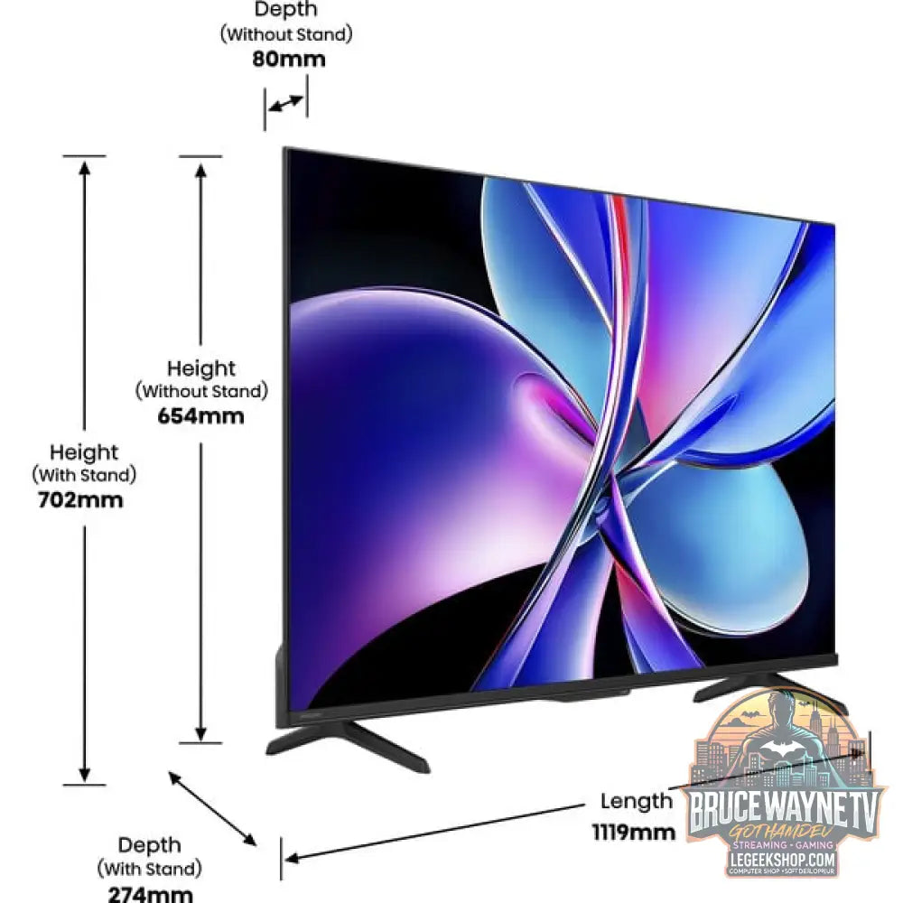 Hisense 50E77Q PRO, QLED-Fernseher - Hisense - vue 7