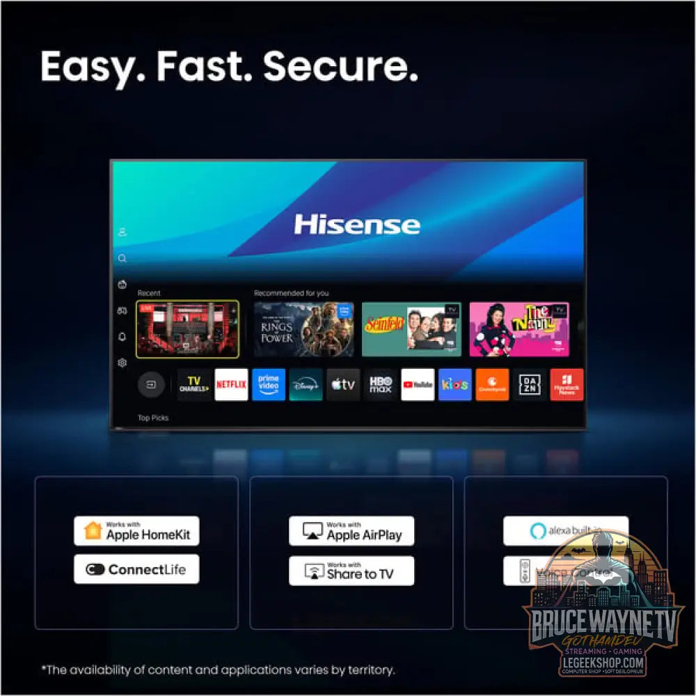 Hisense 50E7S Hi-QLED-Fernseher - Hisense - vue 12