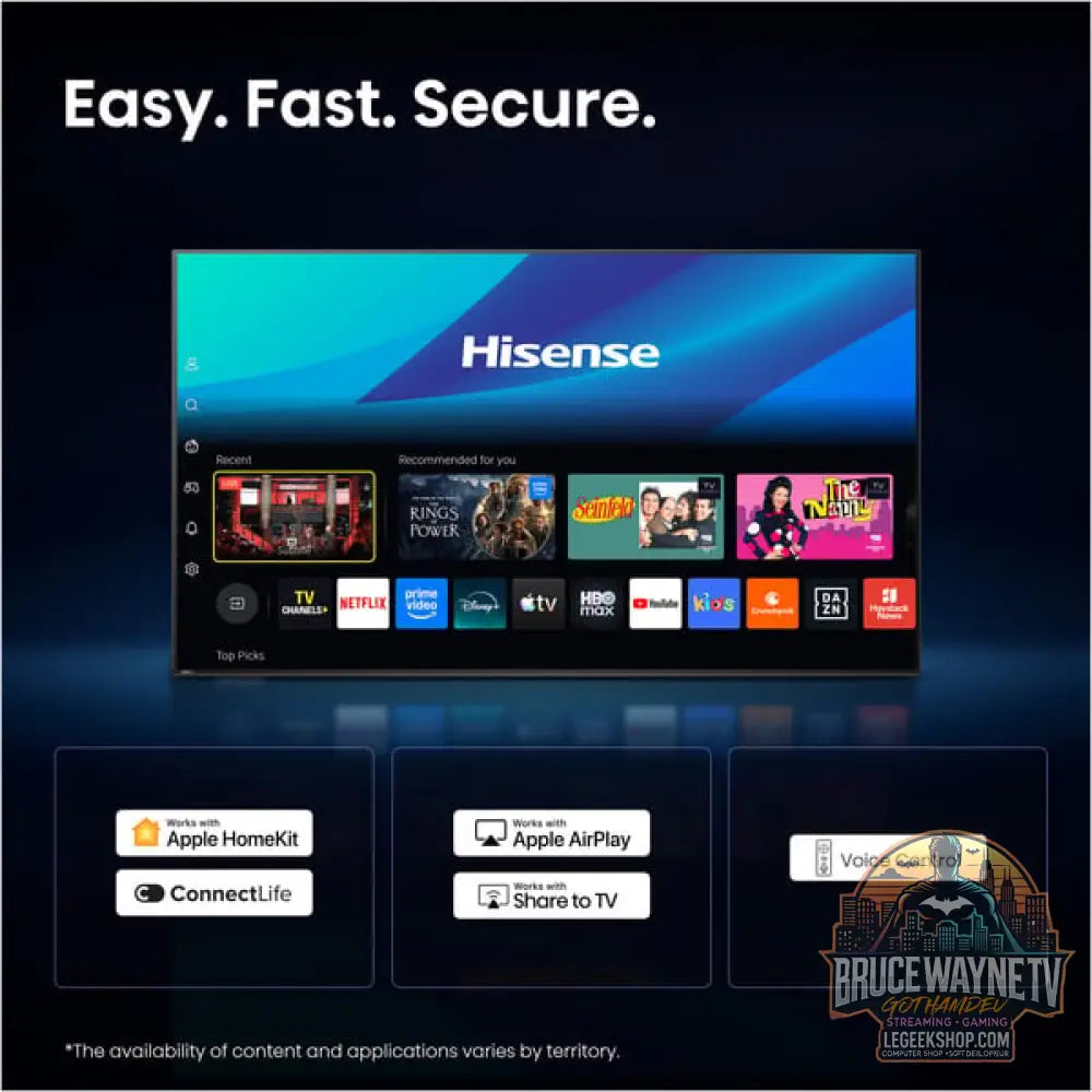 Hisense 65E7S PRO Hi-QLED-Fernseher - Hisense - vue 12