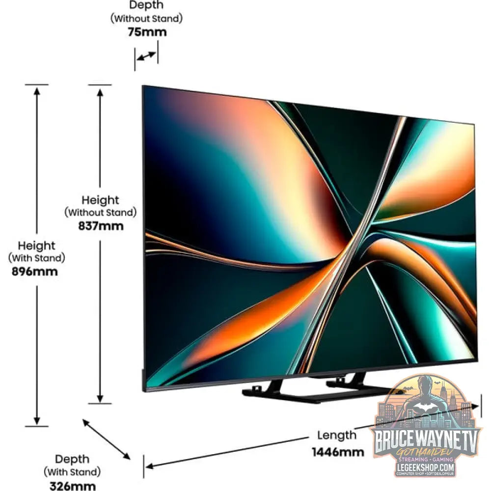 Hisense 65U7Q, LED-Fernseher - Hisense - vue 4