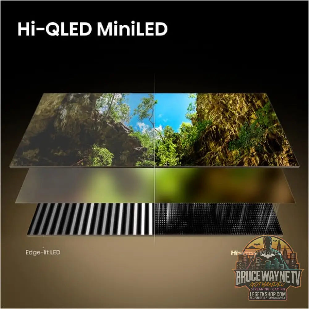 Hisense ULED 85E8S MiniLED, QLED-Fernseher - Hisense - vue 7