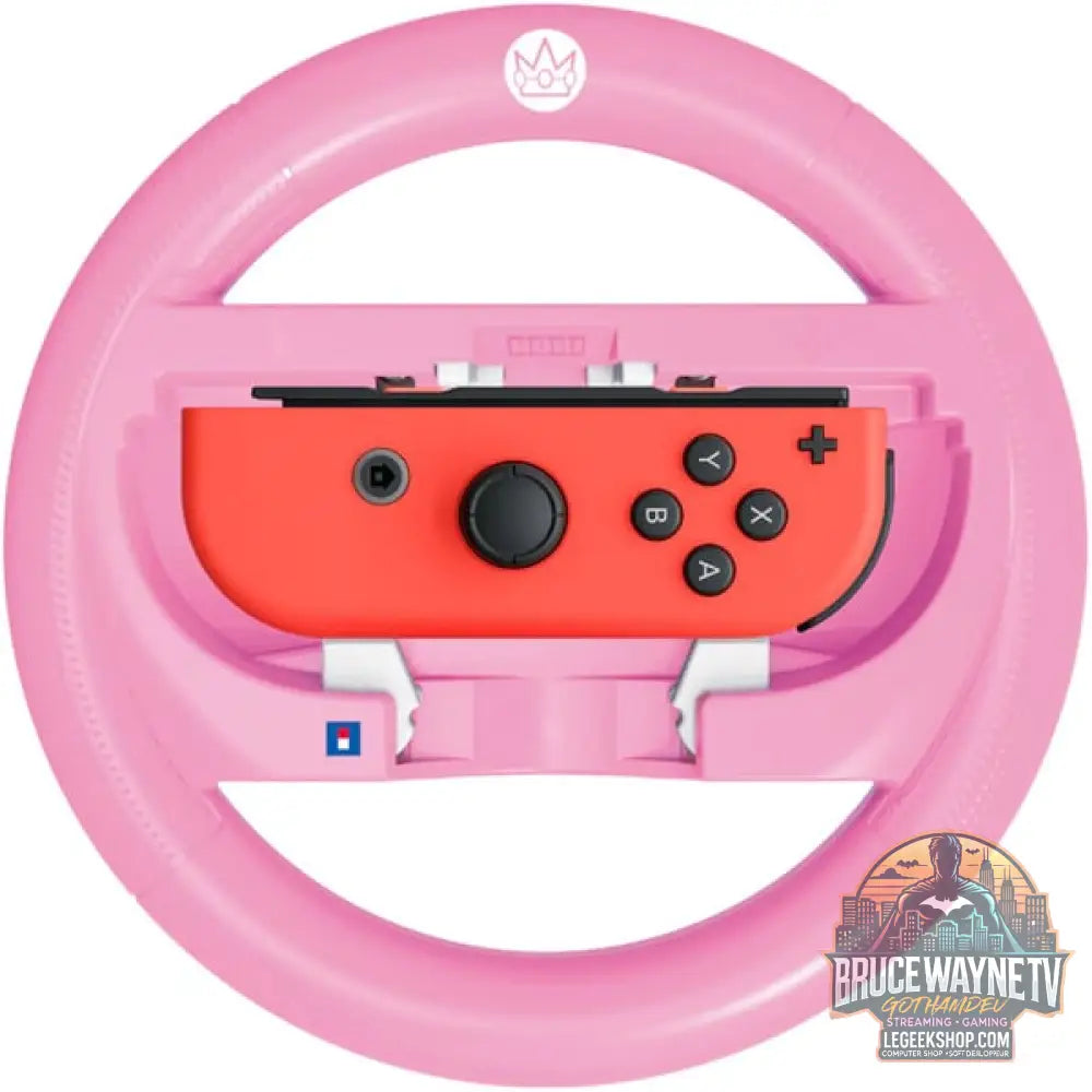 HORI Mario Kart Lenkrad Attachment (Peach), Austausch-Lenkrad - vue 4