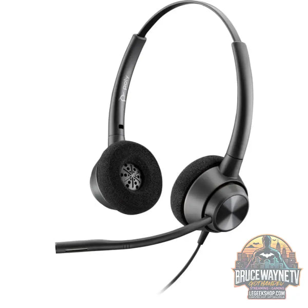 HP Poly EncorePro 320 Binaural Headset avec Quick Disconnect - HP