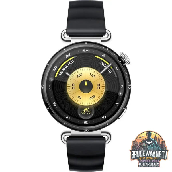 Huawei Watch GT 6 41mm (Konsu-B19F), Smartwatch schwarz, schwarzes Fluorelastomerarmband - Huawei