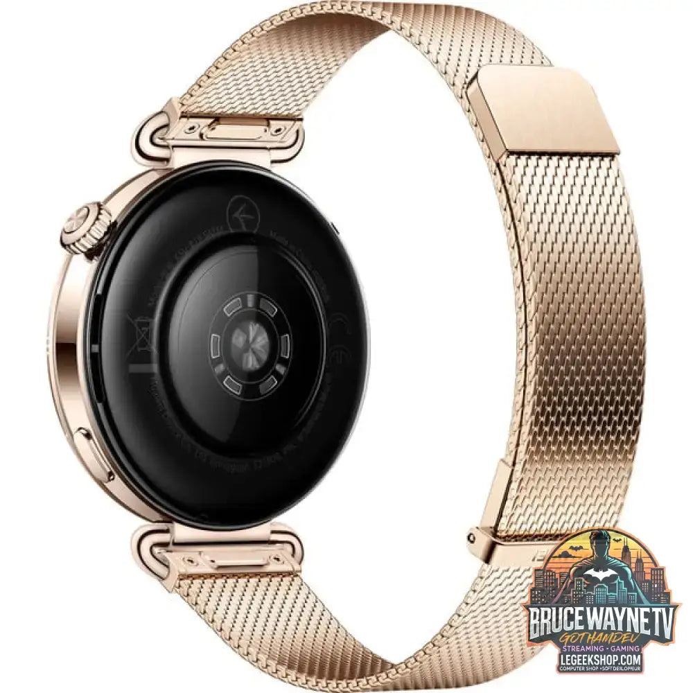 Huawei Watch GT 6 41mm (Konsu-B19M), Smartwatch gold, goldenes Milanaise-Armband - Huawei - vue 5