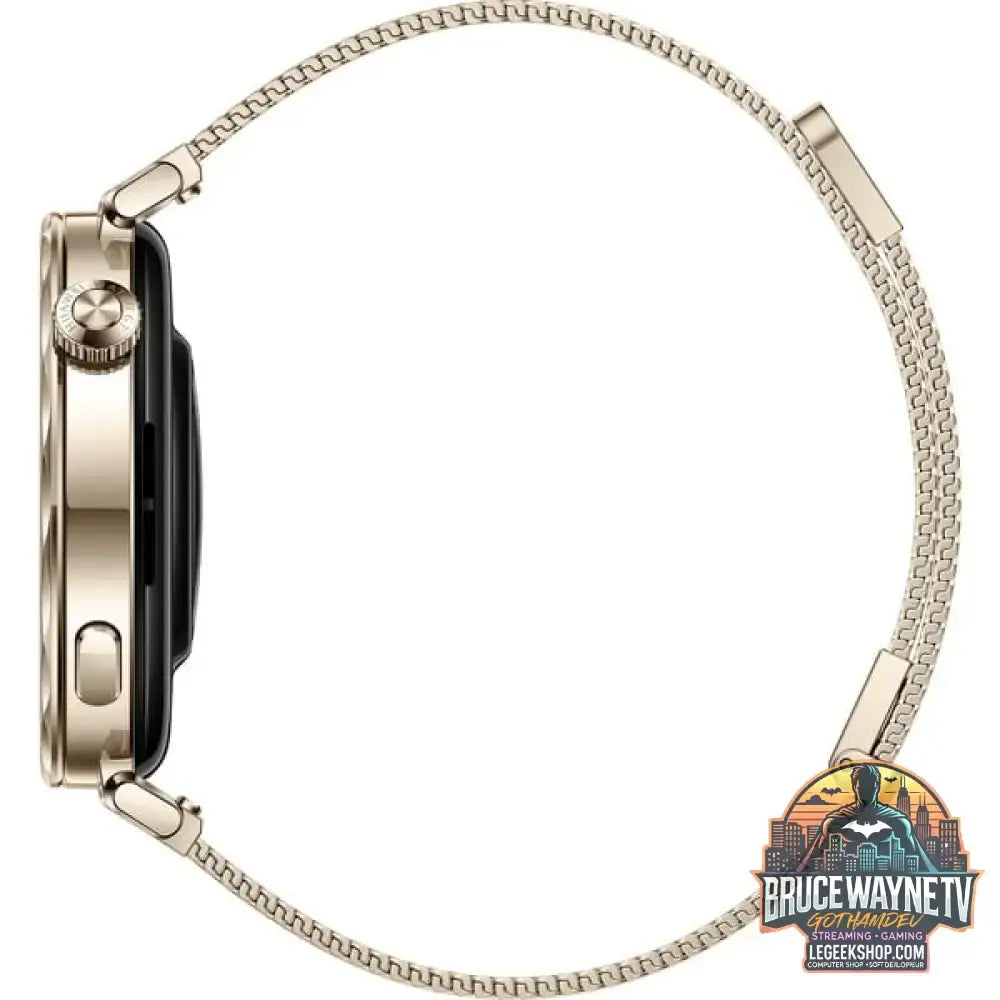 Huawei Watch GT5 41mm (Jana-B19M), Smartwatch gold, goldenes Milanese-Armband - Huawei - vue 5