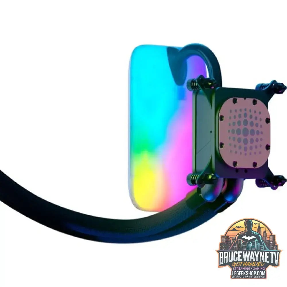 HYTE Q60 THICC 240mm AIO, Wasserkühlung schwarz/weiß - HYTE - vue 6