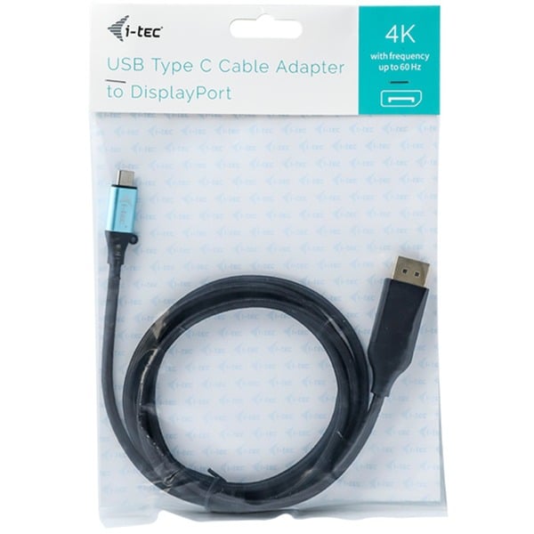 i-tec Adapterkabel USB-C > Display-Port 4K / 60Hz - i-tec - vue 4