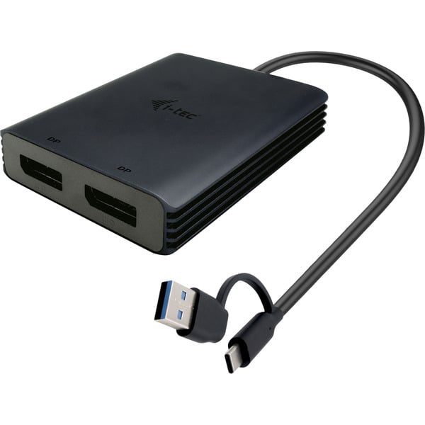 € 55,38 i-tec Video Adapter USB-A/USB-C > Dual DisplayPort 4K / 60Hz - i-tec