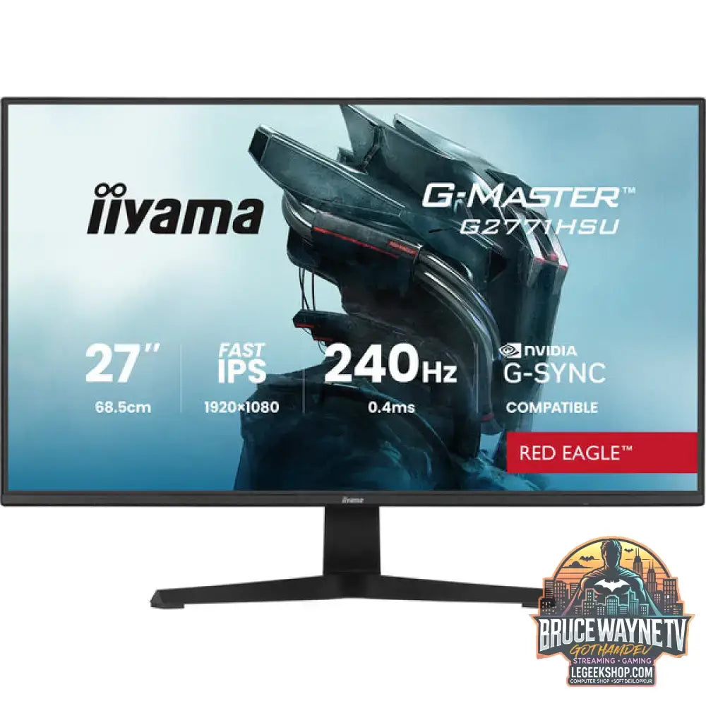 iiyama G-Master G2771HSU-B1 Red Eagle 27" Full HD IPS 240 Hz - iiyama - vue 2