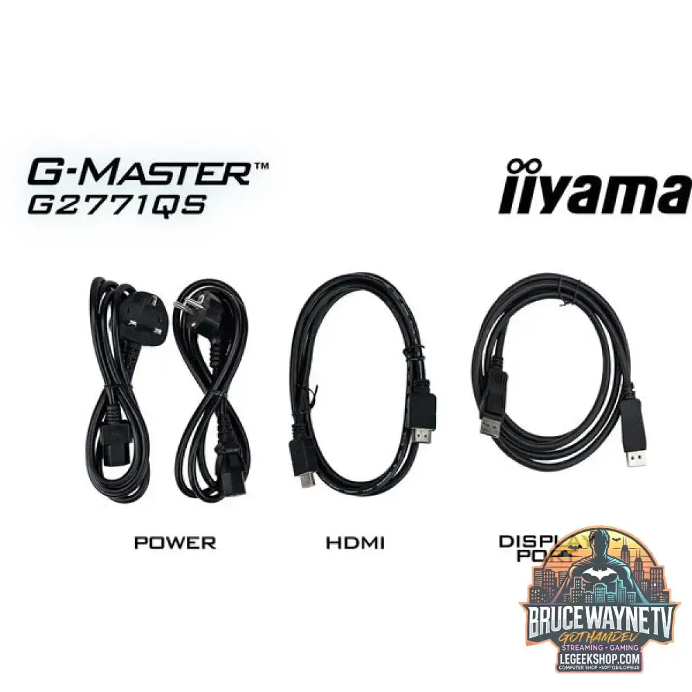 iiyama G-Master G2771QS-B1 Red Eagle 27" QHD/WQHD IPS 200 Hz - iiyama - vue 11