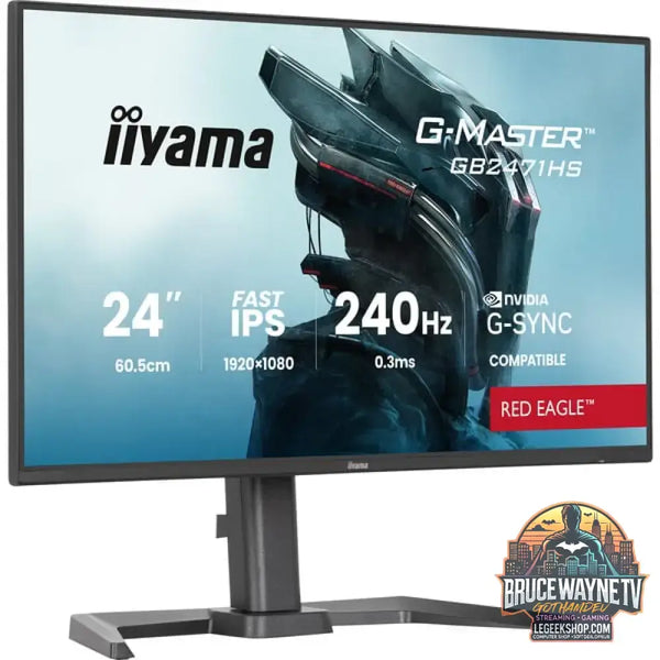 iiyama G-Master GB2471HS-B1 Red Eagle 23,8" Full HD IPS 240 Hz - iiyama