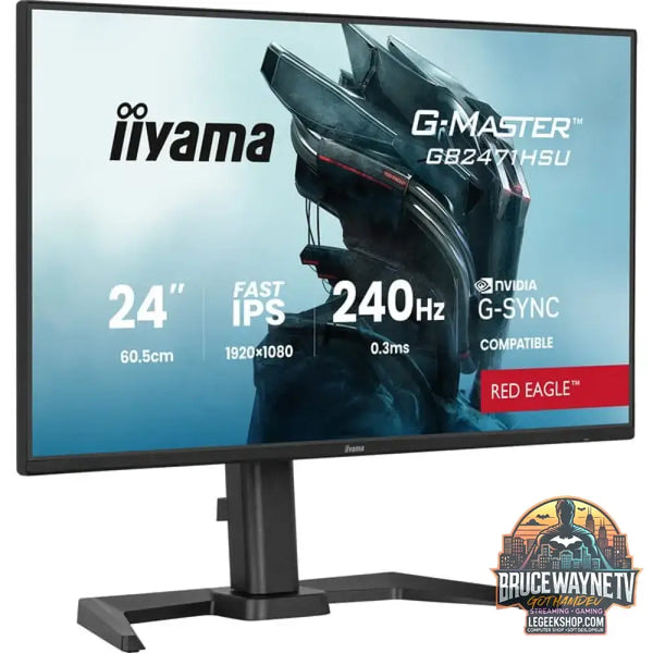 iiyama G-Master GB2471HSU-B1 Red Eagle 23,8" Full HD IPS 240 Hz - iiyama