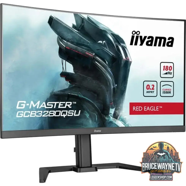 iiyama G-Master GCB3280QSU-B2 31,5" QHD/WQHD VA 180 Hz - iiyama