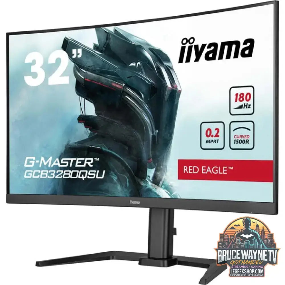iiyama G-Master GCB3280QSU-B2 31,5" QHD/WQHD VA 180 Hz - iiyama - vue 4